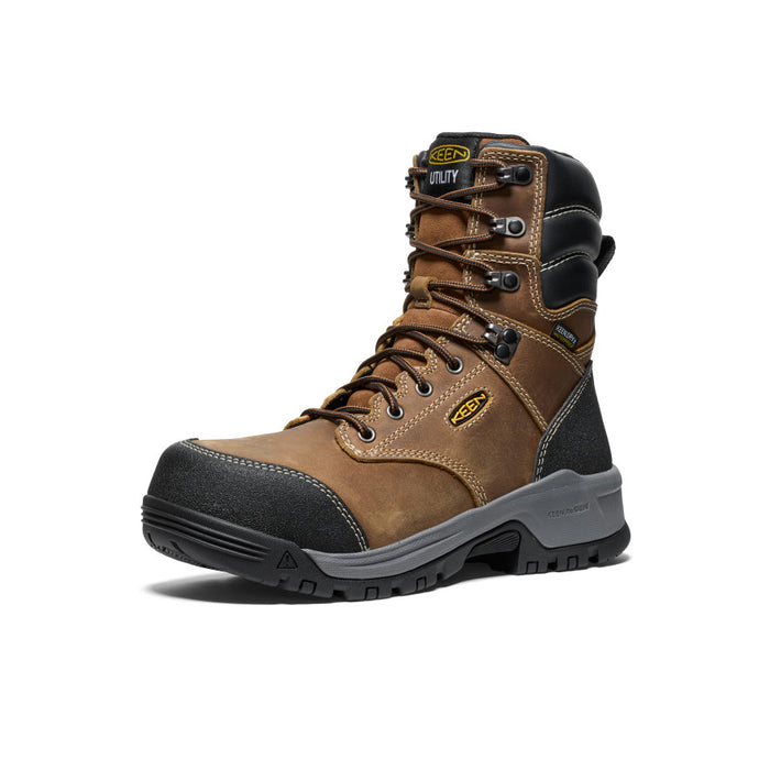 image|one|both|both|Women's CSA Evanston 8" Waterproof Boot (Carbon Toe) - Angle Image