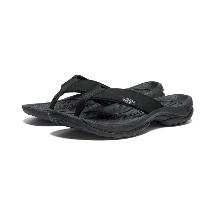 image|one|both|both|Women's Kona Leather Flip-Flop - Pair Angle Image