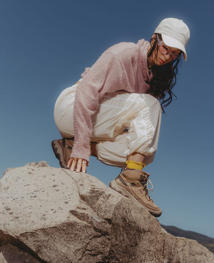 Women's Targhee IV Waterproof Hiking Boot  |  Plaza Taupe/Huckleberry