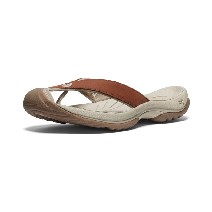 image|one|both|both|Women's Waimea Leather Flip-Flop - Angle Image