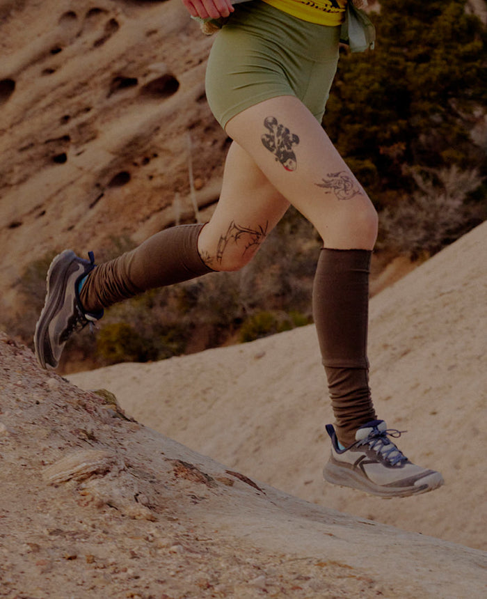 Women's Wander Trail Running Shoe  |  Vintage Indigo/Skyway