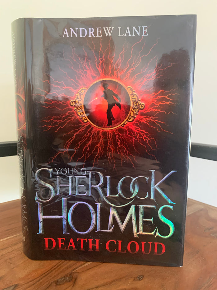Young Sherlock Holmes - Death Cloud (signed limited edition + promotional book mark)