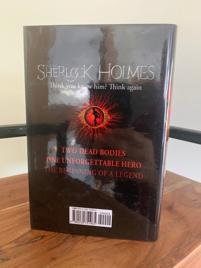 Young Sherlock Holmes - Death Cloud (signed limited edition + promotional book mark)