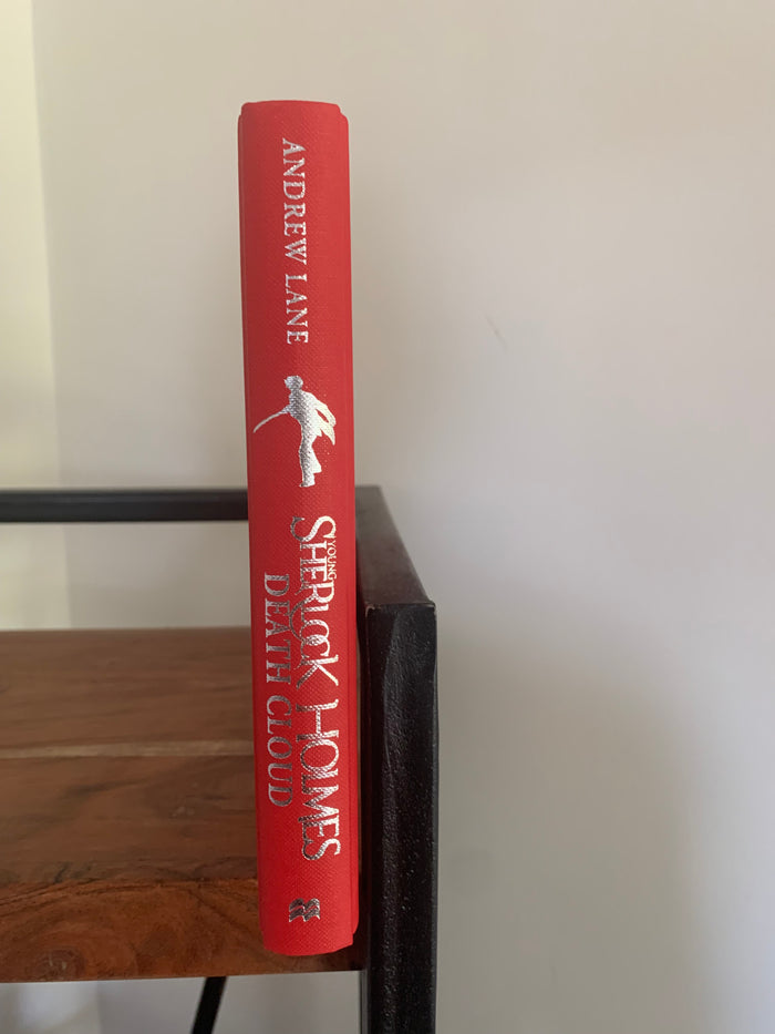 Young Sherlock Holmes - Death Cloud (signed limited edition + promotional book mark)