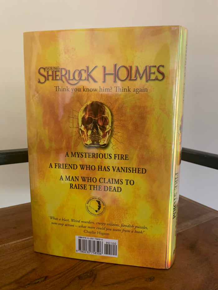 Young Sherlock Holmes - Fire Storm (signed)