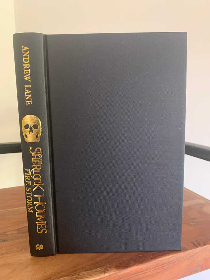 Young Sherlock Holmes - Fire Storm (signed)