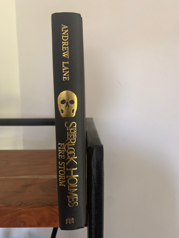 Young Sherlock Holmes - Fire Storm (signed)