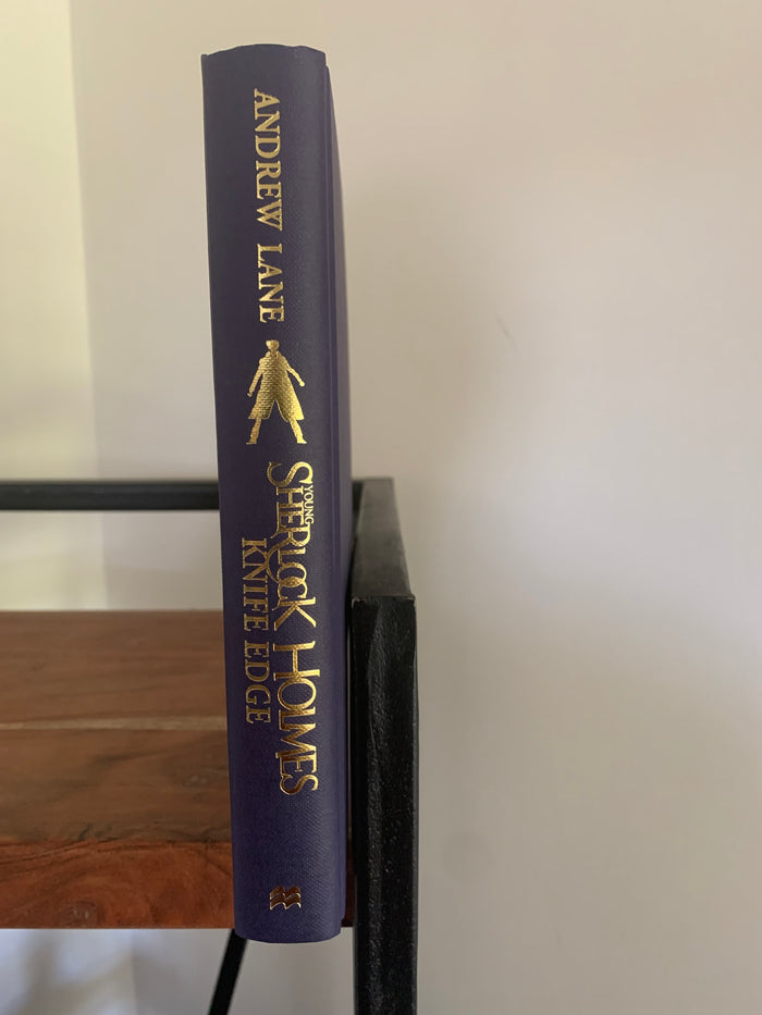 Young Sherlock Holmes - Knife Edge (signed)