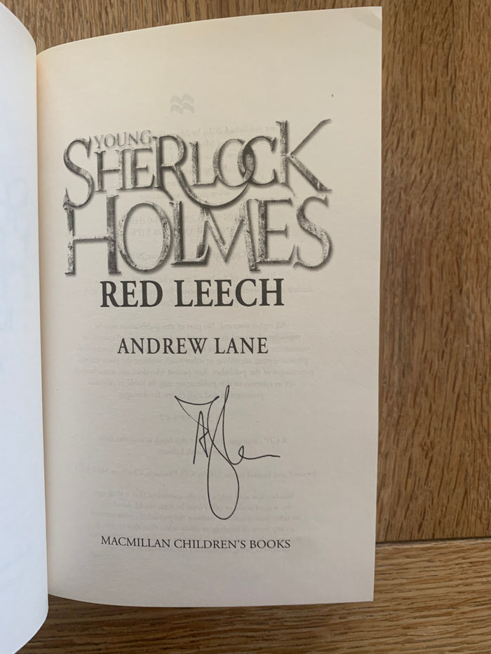 Young Sherlock Holmes - Red Leach (signed limited edition)
